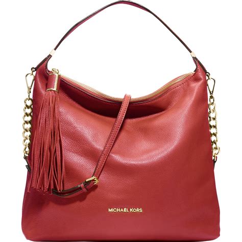 michael michael kors weston large top zip shoulder bag.